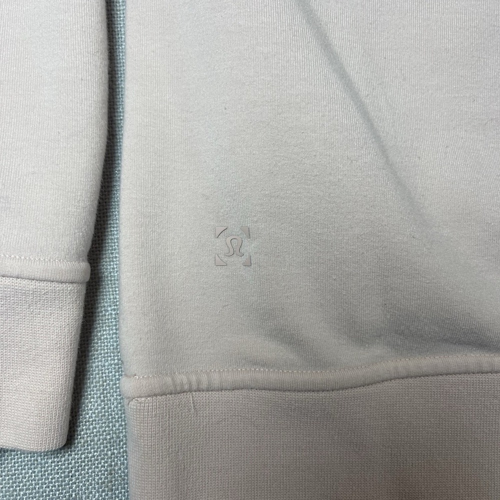 Lululemon City Sweat Hoodie Mens‎ Medium Pink Performance Pullover French Terry - Picture 7 of 9